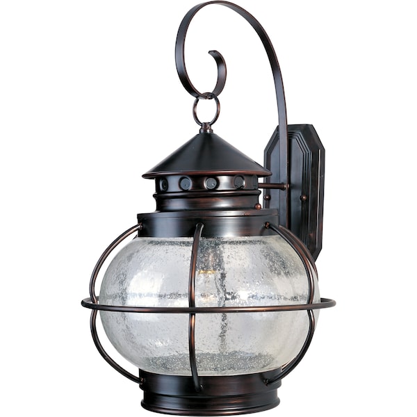 Maxim Lighting Portsmouth 1-Light 14" Wide Oil Rubbed Bronze Outdoor Wall Sconce 30504CDOI - main